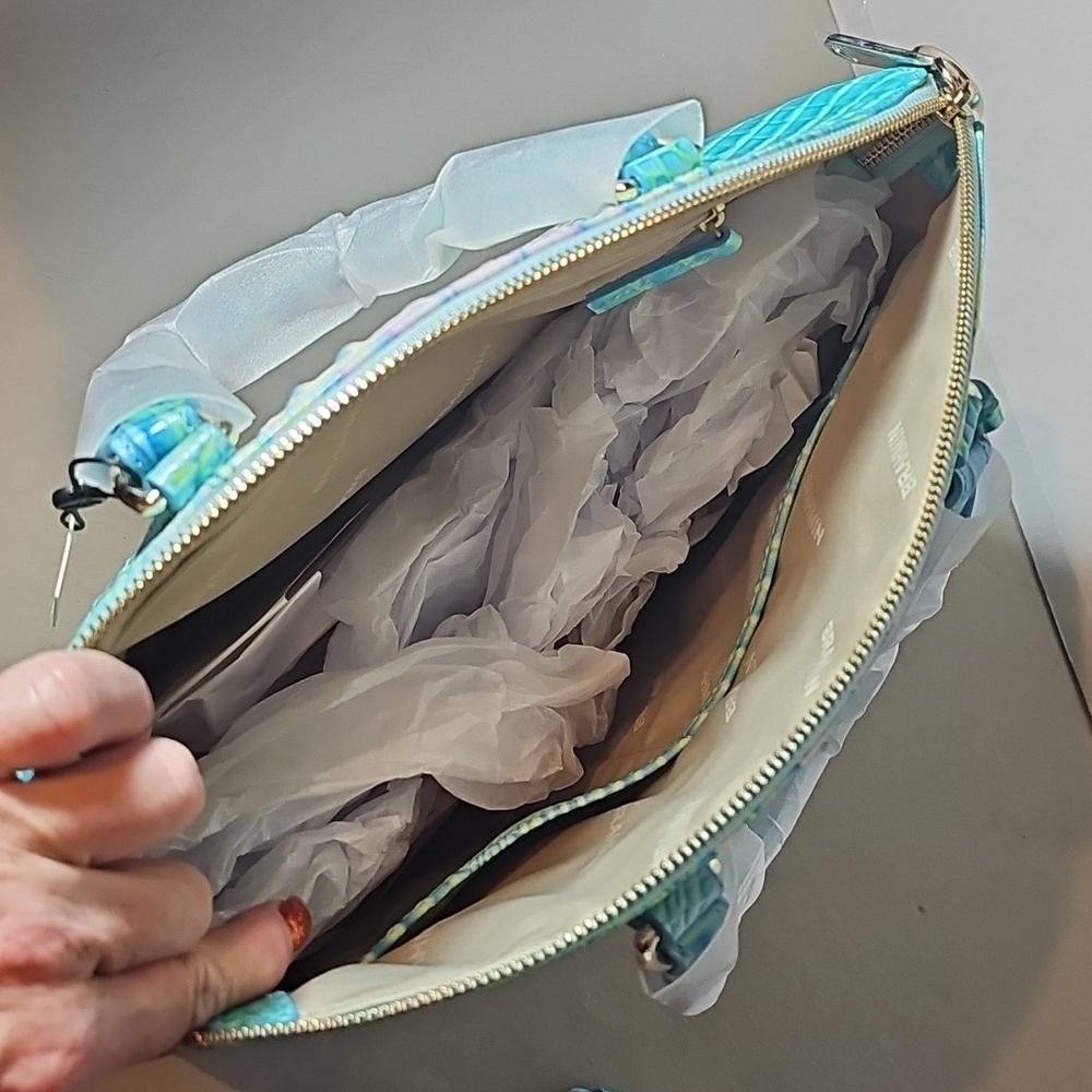 Brahmin Large Duxbury Satchel- Cotton Candy Melbourne - Picture 4 of 8